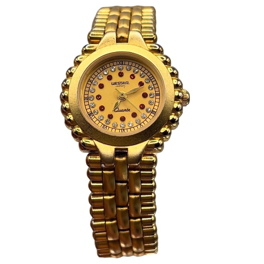 Vintage Westair 18k Gold Electroplated Quartz Watch, Japan Movement, New Battery - Picture 13 of 13